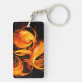 Porte-clés Art Abstrait Fireball (Dos)