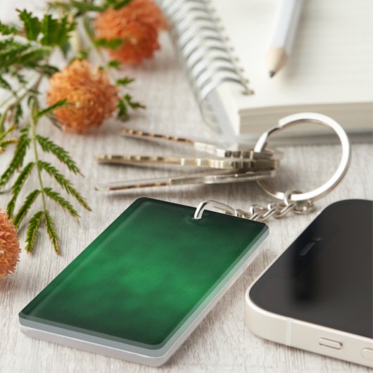 Porte-clés Art Arrière - plan Ombre Gothique Vert (Devant droit)