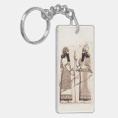 Porte-clés Art Assyrien antique (Devant gauche)