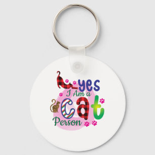 Porte-clés Art Chat Je Suis Un Chat