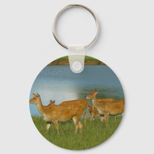 Porte-clés Art d'amusement de destin d'amour de paix de natur