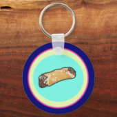 Porte-clés Art de cannoli cool (Verso)