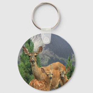 Porte-clés Art de cerf