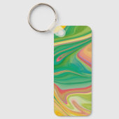 Porte-clés art de couleur vibratoire (Recto)