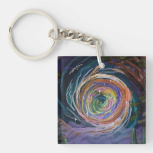 Porte-clés Art de couverture - Porte - clé