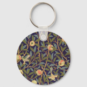 Porte-clés Art de cru d'oiseau et de grenade de William