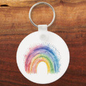 Porte-clés Art de Debi, aimant arc-en-ciel (Verso)