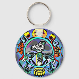 Porte-clés Art de Haida