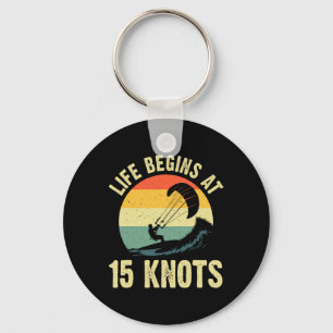 Porte-clés Art de kitesurf cool pour hommes femmes kite surf