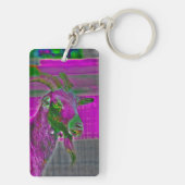 Porte-clés Art de la chèvre (Dos)