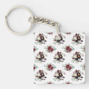 Porte-clés Art de la couronne de Noël