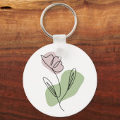 Porte-clés Art de la ligne (Recto)