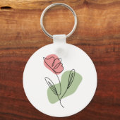 Porte-clés Art de la ligne (Recto)