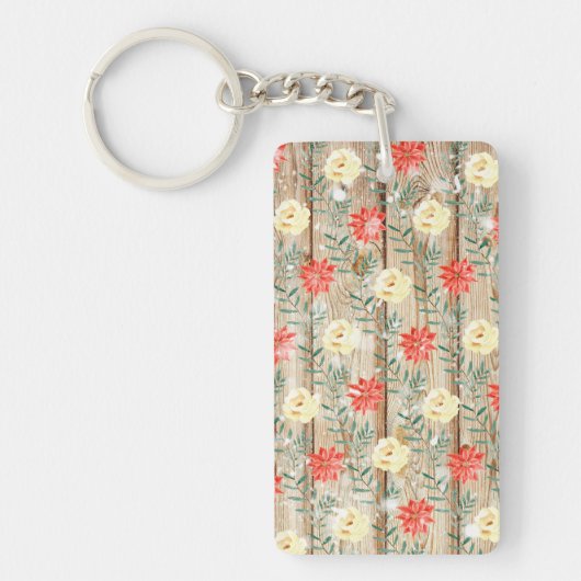 Porte-clés Art de Noël (Devant)