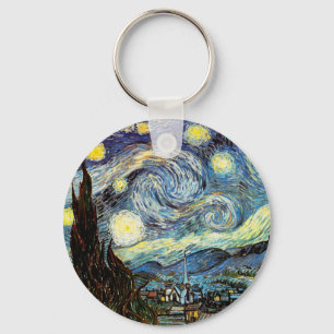 Porte-clés Art de nuit Van Gogh Starry
