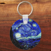 Porte-clés Art de nuit vVan Gogh Starry (Recto)