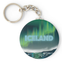 Art de voyage aux lumières du nord islandais