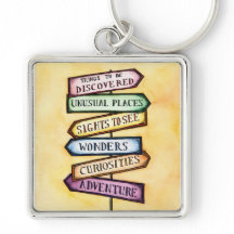 Art de voyage de plaque de rue d'aventure