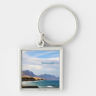 Porte-clés Art de voyage sur la côte océanique de Fuerteventu