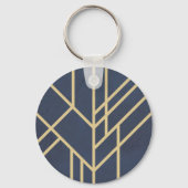 Porte-clés Art deco design (Recto)