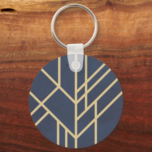 Porte-clés Art deco design (Recto)