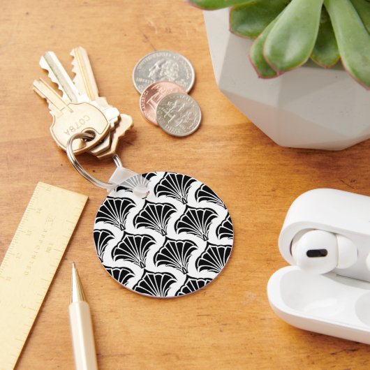 Porte-clés Art Déco élégant (Bureau)