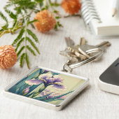 Porte-clés Art Déco Porte - clé Iris (Côté)