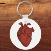Porte-clés Art du Cœur Anatomique – Illustrations (Recto)