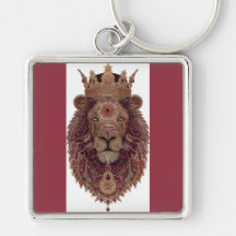 Art du lion couronné royal