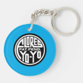 Porte-clés Art du logo Yo-Yo (Dos)
