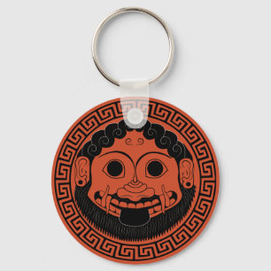 Porte-clés Art grec antique de la méduse