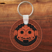 Porte-clés Art grec antique de la méduse (Recto)