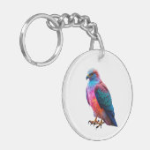 Porte-clés Art Hawk coloré (Devant gauche)