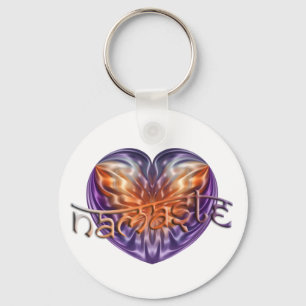 Porte-clés ART Heart NAMASTE