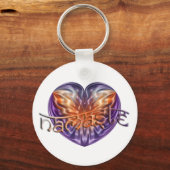 Porte-clés ART Heart NAMASTE (Recto)