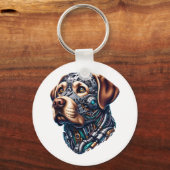 Porte-clés Art inspiré de Labrador Lover Android (Recto)