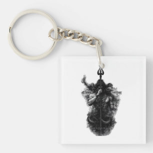 Porte-clés Art intense de Lord Shiva Trishul Om Namah Shivaya