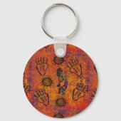 Porte-clés Art Kokopelli (Recto)