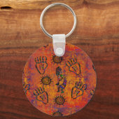 Porte-clés Art Kokopelli (Recto)