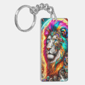Porte-clés Art Lion (Devant gauche)