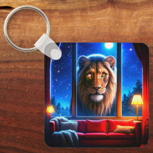 Porte-clés Art Lion