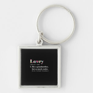 Porte-clés Art Mère Love Like Grand-Mère Mais tant