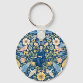 Porte-clés Art Morris aux fleurs (Verso)