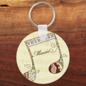 Porte-clés Art musical 2 (Recto)