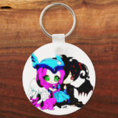 Porte-clés Art personnalisé Starlight (Recto)