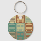Porte-clés Art Pop Bus (Recto)