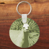 Porte-clés Art pop lama (Recto)
