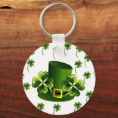 Porte-clés Art Shamrock irlandais (Recto)