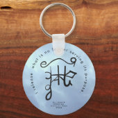 Porte-clés Art Sigil pour la libération et la mise en vente (Recto)