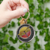 Porte-clés Art symbolique de libellule (Main)